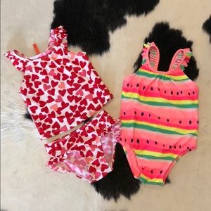 Gap kids swim suit and Joe Fresh swim suit size 5Y